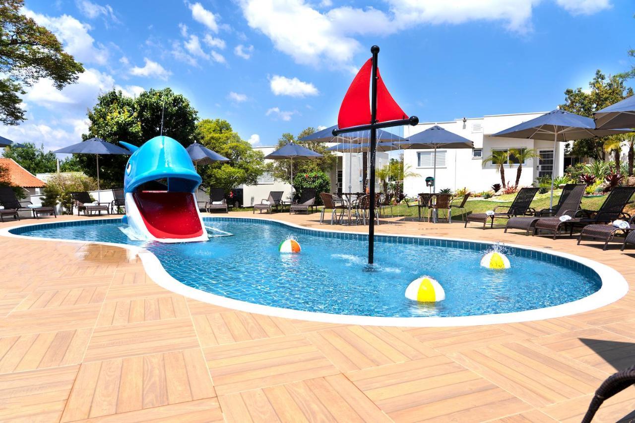 Valinhos Plaza Hotel Bagian luar foto