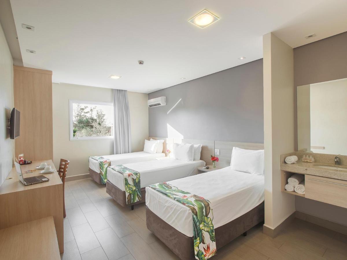Valinhos Plaza Hotel Bagian luar foto