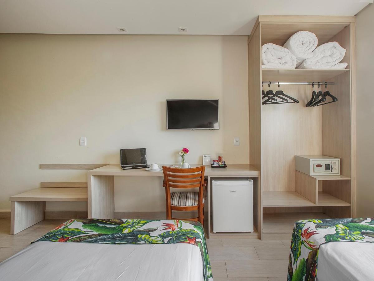 Valinhos Plaza Hotel Bagian luar foto